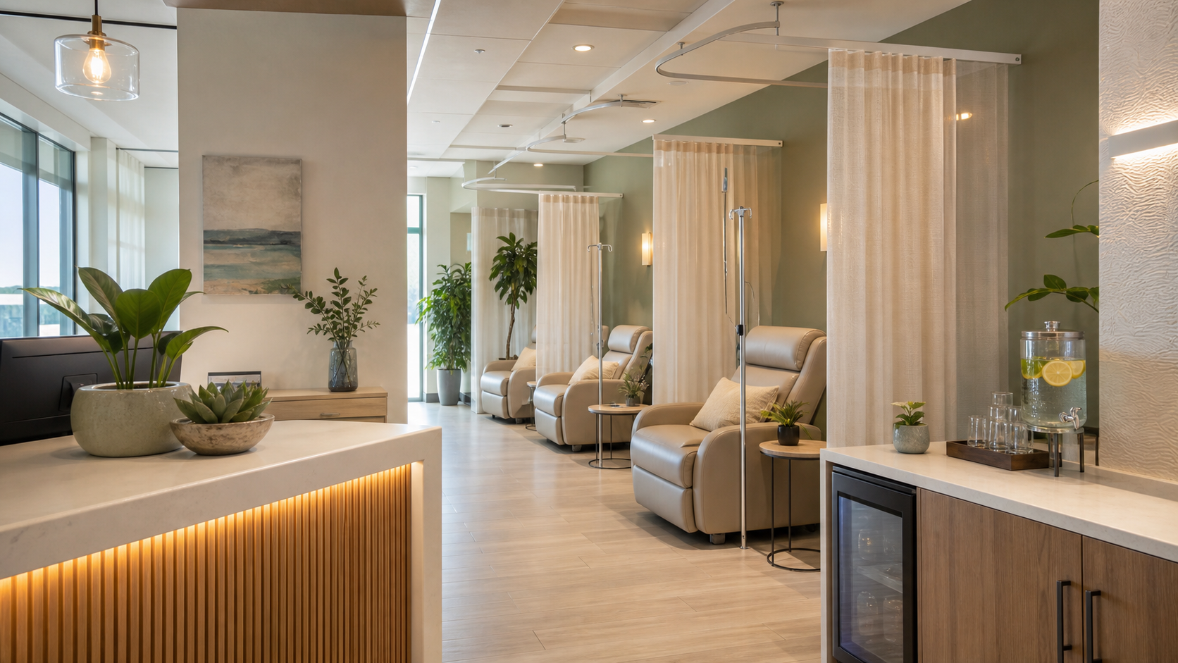 Alternate IV wellness clinic lounge